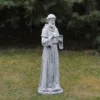 Northlight 28" St. Francis With Bird Outdoor Garden Statue -Decor Vista GUEST 6510d470 c191 4642 a53c 235b2f596528