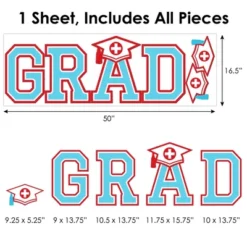 Big Dot Of Happiness Nurse Graduation Party Décor - Vinyl Wall Decals - Grad -Decor Vista GUEST 65d80609 61ec 4a52 a8e7 dd53e2f92b8a