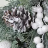 Northlight Frosted Mixed Pine And Pine Cone Artificial Christmas Wreath, 24-inch, Unlit -Decor Vista GUEST 66535a8c ed57 412e a32d 416ea1fac39e