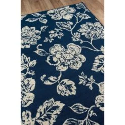 2'3"x4'6" Baja Poet Accent Rug Navy - Momeni