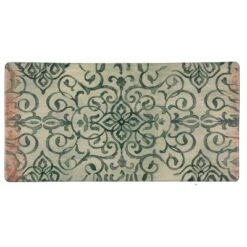 39" X 20" PVC Rustic Medallion Anti-Fatigue Kitchen Floor Mat - J&V Textiles 9 39" X 20" PVC Rustic Medallion Anti-Fatigue Kitchen Floor Mat - J&V Textiles -Decor Vista GUEST 679575b4 e523 4d27 a31f 3a39d6a628a3