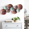 Metal Plate Wall Decor Brown - Olivia & May