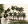 Metal Tree Indoor Outdoor Palm Wall Decor Green - Olivia & May -Decor Vista GUEST 68c74e23 5ff3 40e3 91c0 a936c07e6db1