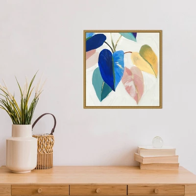 16" X 16" Bright Mood I By Isabelle Z Framed Canvas Wall Art - Amanti Art 6 16" X 16" Bright Mood I By Isabelle Z Framed Canvas Wall Art - Amanti Art - Image 4