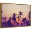 23" X 16" Palm Sky 1 By Design Fabrikken Framed Canvas Wall Art - Amanti Art -Decor Vista GUEST 69abce02 71cd 47b2 95be e41da45069be
