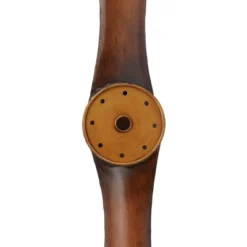 48" X 5" Metal Airplane Propeller 2 Blade Wall Decor With Aviation Detailing Brown - Olivia & May -Decor Vista GUEST 6a0bb5b2 f7fd 4ccd a39a 8487348155ed