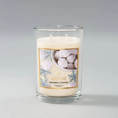 19oz Jar Candle Snowball Cookies Home Scents - Chesapeake Bay Candle 3 19oz Jar Candle Snowball Cookies Home Scents - Chesapeake Bay Candle