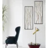 LuxenHome Gold Metal Branch Wall Decor, Set Of 2 -Decor Vista GUEST 6c0fc59e 13bc 432d b774 79f3f379eec6