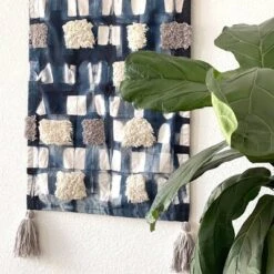 Crane Baby Handcrafted Cotton Wall Hanging - Caspian -Decor Vista GUEST 6c150d00 8897 4c9f 83b6 31694c438e58