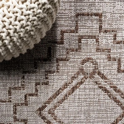 Marokko Diamond Medallion Indoor/Outdoor Area Rug - JONATHAN Y 4 Marokko Diamond Medallion Indoor/Outdoor Area Rug - JONATHAN Y - Image 2