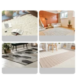 Unique Bargains Carpet Anti-Slip Stickers Non Slip Rug Pads Black 4 Pcs -Decor Vista GUEST 6c85d154 441a 4329 bfa6 d25719990a6c
