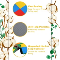 Costway 58'' Toddler Foam Play Mat Baby Folding Activity Floor Mat Home School Daycare 19 Costway 58'' Toddler Foam Play Mat Baby Folding Activity Floor Mat Home School Daycare -Decor Vista GUEST 6eb1dfd6 fe47 4789 b7a4 44953932ef6c