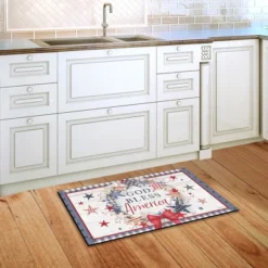 American Wreath Rustic Doormat Patriotic Indoor Outdoor 30" X 18" Briarwood Lane -Decor Vista GUEST 6f5e65e9 4761 44d7 828f 68d560af7013