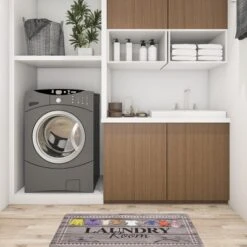 World Rug Gallery Laundry Room Standing Mat -Decor Vista GUEST 6fae195d 4ea8 4e69 9bc5 bd3ea9284ffb