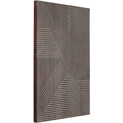 Dahlia Studios Ravenna 31 1/2" High Brown Rectangular Wood Wall Art 6 Dahlia Studios Ravenna 31 1/2" High Brown Rectangular Wood Wall Art - Image 4