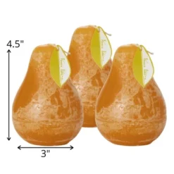 Brown Sugar Pear Candles - Set Of 3 -Decor Vista GUEST 725f723d a125 41ef 9655 3c2ca4f4d0f5