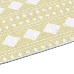 Sussexhome Diamond Collection Cotton Heavy Duty Low Pile Area Rug , 2' X 3' -Decor Vista GUEST 736d5d35 4c77 4ad7 8b24 a3be7eb01f5b