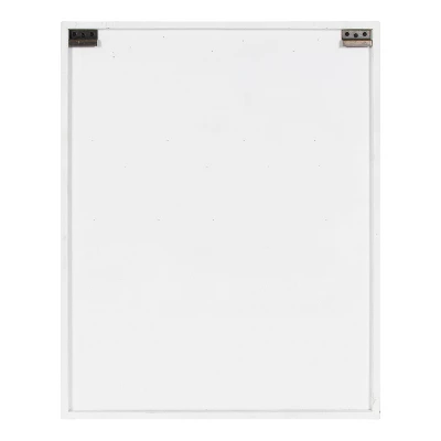 22" X 28" Wexton Decorative Farmhouse Wall Cabinet With Sliding Mirror Door White - Kate & Laurel All Things Decor 5 22" X 28" Wexton Decorative Farmhouse Wall Cabinet With Sliding Mirror Door White - Kate & Laurel All Things Decor - Image 3