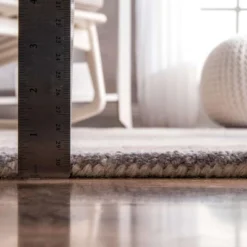 Nuloom Bianca Geometric 2x8 Wool Runner Rug For Living Room Bedroom Dining Room Entryway Hallway Kitchen, Green/Dark Purple -Decor Vista GUEST 73914037 b570 4714 a4b5 4761cfa86f1c