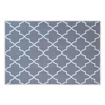 Sussexhome Lattice Collection Cotton Heavy Duty Low Pile Area Rug , 2' X 3' 10 Sussexhome Lattice Collection Cotton Heavy Duty Low Pile Area Rug , 2' X 3' - Image 8