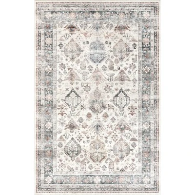 NuLOOM Bex Faded Stain-Resistant Machine Washable Area Rug 13 NuLOOM Bex Faded Stain-Resistant Machine Washable Area Rug - Image 11
