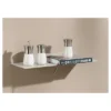 24" Dolle Katana Floating Metal Shelf White -Decor Vista GUEST 7635dc19 4cb5 40d8 9b34 d1c47a05eb3e