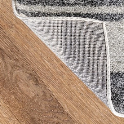 2'6"x6' Striped Kelsi Runner Rug Gray - NuLOOM 4 2'6"x6' Striped Kelsi Runner Rug Gray - NuLOOM - Image 2