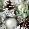 Sullivans Pine & Ornament Artificial Orb Decorative Filler 10"H Silver 2 Sullivans Pine & Ornament Artificial Orb Decorative Filler 10"H Silver -Decor Vista GUEST 77362a29 d288 4bdc a7bc 33c41132e2f8