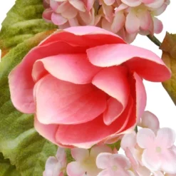 Artificial Rose And Hydrangea Garland Pink 48" - National Tree Company 7 Artificial Rose And Hydrangea Garland Pink 48" - National Tree Company -Decor Vista GUEST 7737b324 8a14 458f 820e 06e783adf291