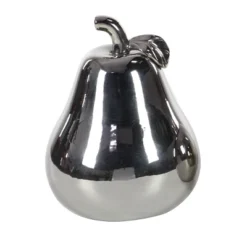 Set Of 2 Modern Chic Dolomite Apple And Pear Sculpture Silver - Olivia & May 13 Set Of 2 Modern Chic Dolomite Apple And Pear Sculpture Silver - Olivia & May -Decor Vista GUEST 78d7a237 21f6 4a40 b1d8 1cae488515bf