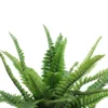 Northlight 17.5" Potted Artificial Green Boston Fern Plant