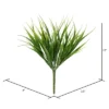 Vickerman 12" Artificial Green Grass Bush, 6 Per Bag 2 Vickerman 12" Artificial Green Grass Bush, 6 Per Bag -Decor Vista GUEST 79c7fadb 857b 48ed 8200 f7be0d974a27