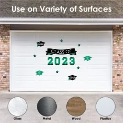 Big Dot Of Happiness Green Class Of 2023 Graduation Party Wall Decals Set Of 20 -Decor Vista GUEST 7a34c91c de51 4b24 82ff 8a9843fde5c3
