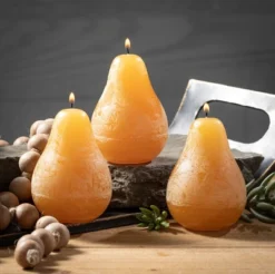 Brown Sugar Pear Candles - Set Of 3 -Decor Vista GUEST 7a7a70fc e2e6 4141 8c54 de51ff3953e9