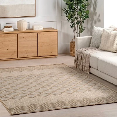 Nuloom Eleanora Trellis 4x6 Jute Indoor Area Rug For Dining Room Rug Neutral Rug Living Room Rug Kitchen, Ivory/Natural 3 Nuloom Eleanora Trellis 4x6 Jute Indoor Area Rug For Dining Room Rug Neutral Rug Living Room Rug Kitchen, Ivory/Natural