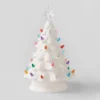 14.5" Battery Operated Lit Ceramic Christmas Tree White - Wondershop™ -Decor Vista GUEST 7c0f2294 e8b5 42ca 86c2 2ab2f2cc0993