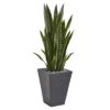 Nearly Natural 45-in Sansevieria Artificial Plant In Sate Planter -Decor Vista GUEST 7c7e2823 4bb7 4a5b 89f6 d722cc6fb5c2