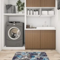 World Rug Gallery Modern Large Floral Anti Fatigue Standing Mat -Decor Vista GUEST 7c8ef684 56e3 4e49 b327 61b9db5adf05