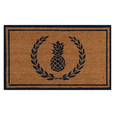 Park Pineapple Coir Doormat - Erin Gates By Momeni 7 Park Pineapple Coir Doormat - Erin Gates By Momeni - Image 5
