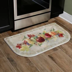 36" X 20" PVC Fruit Slice Anti-Fatigue Kitchen Floor Mat - J&V Textiles