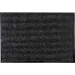 KAF Home Oversized Ribbed Door Mat | 24 X 36 Inches, Durable Indoor Outdoor Entry Way Rug | Perfect For Mud-Rooms, High Traffic Areas, Garages, Storefronts, And Everyday Home Use -Decor Vista GUEST 7cfbf74a 1fd6 4df1 9bd5 cfb21d7b8086