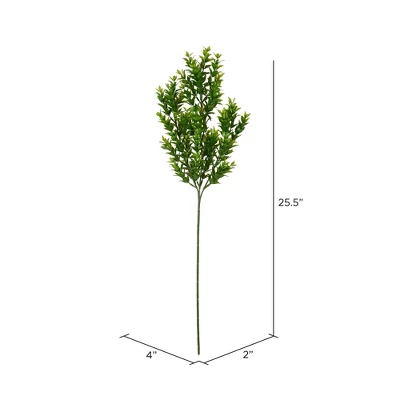 Vickerman 20" Artificial UV Coated Pink Woodruff Bush. 6 Vickerman 20" Artificial UV Coated Pink Woodruff Bush. - Image 4