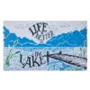 Northlight Life Is Better At The Lake Doormat 18" X 30" -Decor Vista GUEST 7e71d7de 8bd4 477a b04d 592d56712f40