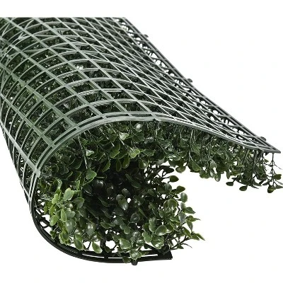 Flybold Artificial Grass Wall Panels For Garden Decor, 20" X 20" - Pack Of 24 3 Flybold Artificial Grass Wall Panels For Garden Decor, 20" X 20" - Pack Of 24