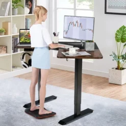 Costway Anti Fatigue Wobble Balance Board Mat W/ Massage Points For Standing Desk Workout -Decor Vista GUEST 8008ef33 2c8b 490f b23b b57ceba42638