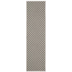 Trinity Casual Diamond Lattice Patio Area Rug Beige/Gray - Captiv8e Designs -Decor Vista GUEST 80bbab0c c5ac 41fd 866c 2fad97ffb8ef