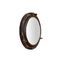 Metal Porthole Mirror - Storied Home -Decor Vista GUEST 81330043 7b96 48ca 8b85 77cbf51e01ce