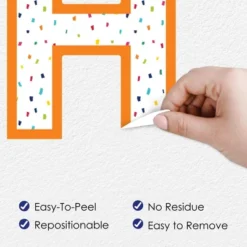 Big Dot Of Happiness Cheerful Happy Birthday - Peel And Stick Colorful Birthday Party Large Banner Wall Decals - Happy Birthday -Decor Vista GUEST 82b477bc 6d0b 4e25 9277 af37ea7d581b