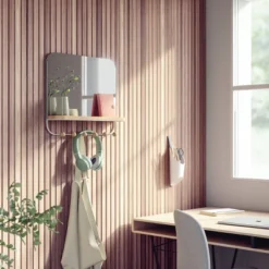 Umbra Antique Mirror With Hooks -Decor Vista GUEST 832a1cb1 b0c5 4ea0 b0a0 c4cc39fda526