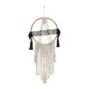 Cotton Macrame Handmade Intricately Weaved Wall Decor With Beaded Fringe Tassels Black - Olivia & May -Decor Vista GUEST 836e1c96 124c 4119 b3d7 6e8cc90c0aa9